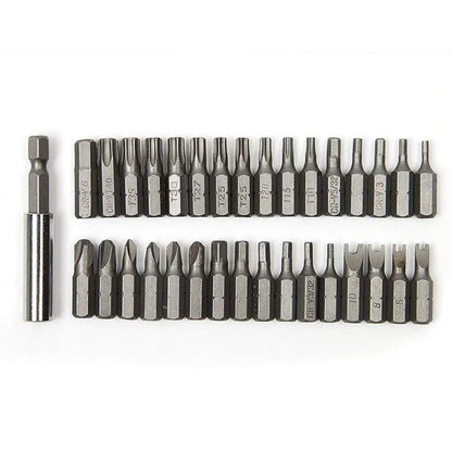 33pcs Special Hexagonal Batches for Hollow Batch Head Combination Screw Safety