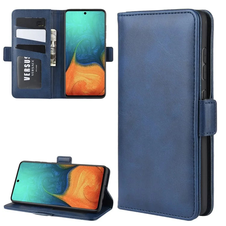 Magnetic Adsorption PU Leather Case for Samsung Galaxy A71