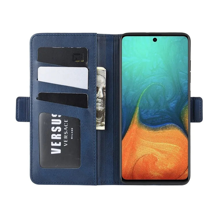 Magnetic Adsorption PU Leather Case for Samsung Galaxy A71