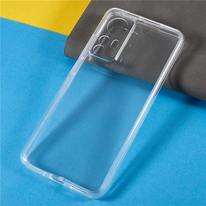 For Xiaomi 12/12X/12S 5G Detachable 2-in-1 Shockproof Clear 360-degree Protection Hybrid TPU + PET + Acrylic Phone Case