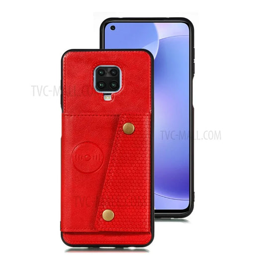 [Built-in Vehicle Magnetic Sheet] PU Leather Phone Case Cover for Xiaomi Mi 9T Redmi Note 9 Note 9 Pro Redmi 9 Pro