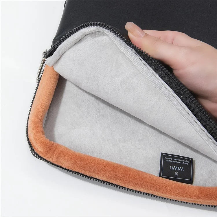 WIWU 16-Inch Laptop Handbag Polyester Notebook Computer Bag for MacBook Air 15.3 Inch