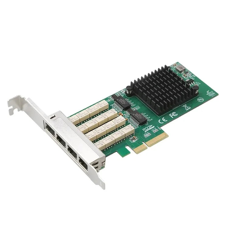 TXA103 PCI-E 4X 1G 4-Port Gigabit Bypass Power-Off Pass-Through Ethernet Adapter I350 Server Network Card