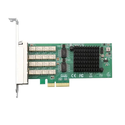 TXA103 PCI-E 4X 1G 4-Port Gigabit Bypass Power-Off Pass-Through Ethernet Adapter I350 Server Network Card