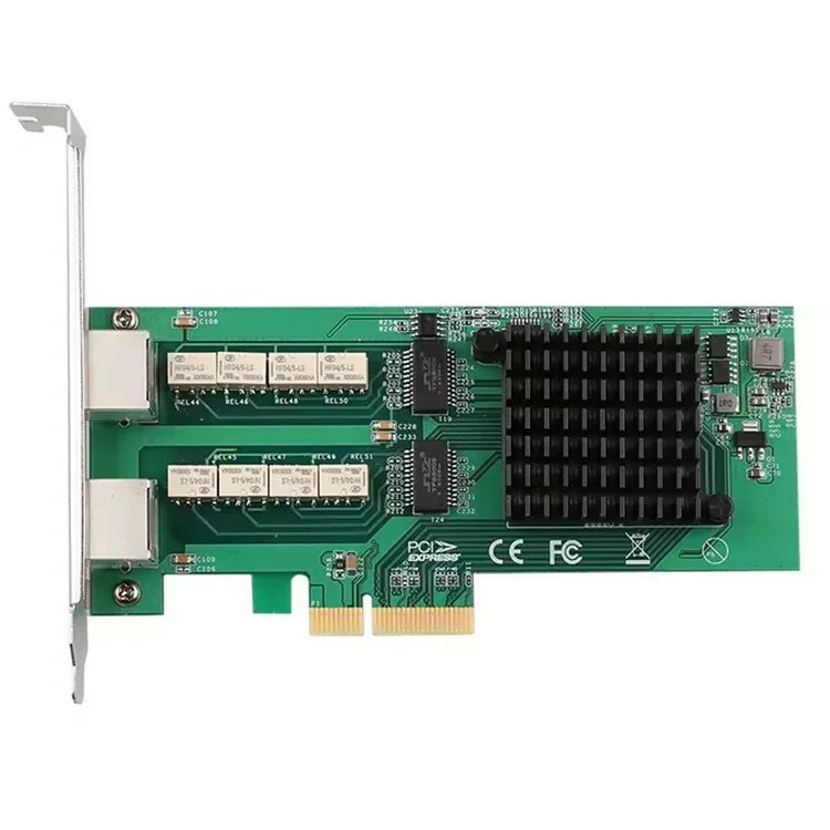 TXA200 Intel I350 Dual Port RJ45 1000Mb / s Network Card PCI-E 4X Gigabit Server Network Card