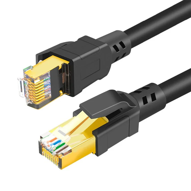 CABLECREATION CL0323 12m Cat8 Ethernet Cable 40Gbps 2000Mhz 10 Gigabit SFTP RJ45 LAN Cable