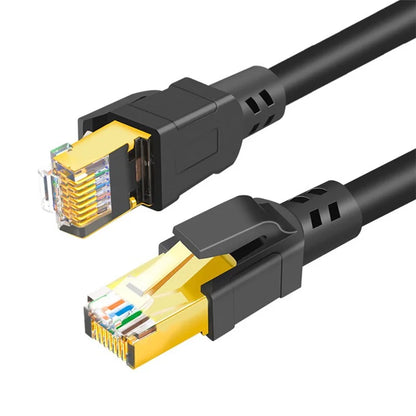 CABLECREATION CL0323 12m Cat8 Ethernet Cable 40Gbps 2000Mhz 10 Gigabit SFTP RJ45 LAN Cable