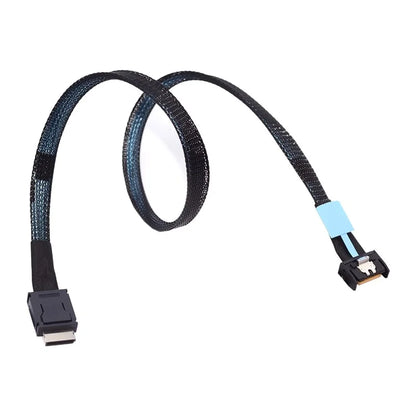 SF-077 50cm PCI-E MCIO 38Pin Male to SFF-8611 Oculink 4X Extender Cord