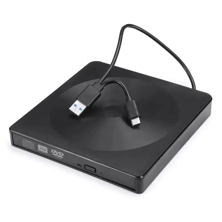 YJ895 Type-C Computer Laptop External Optical Drive Burner High Speed DVD Burner