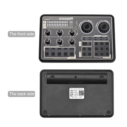 SK600 Multifunctional Live Sound Card Professional Audio Mixer for Mobile Phone PC