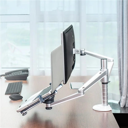 OA-7X Clip-on Desktop Laptop Stand LCD Monitor Aluminum Alloy Lifting Bracket