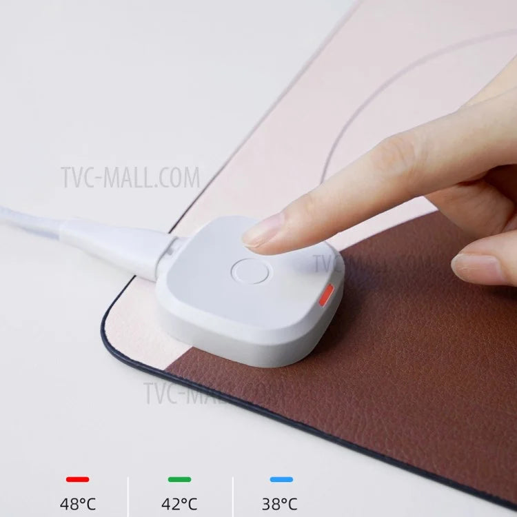 XIAOMI YOUPIN SOTHING DSHJ-S-2009 Heated Mouse Pad Office Non-slip Warm Desk Pad Table Waterproof Warming Mat