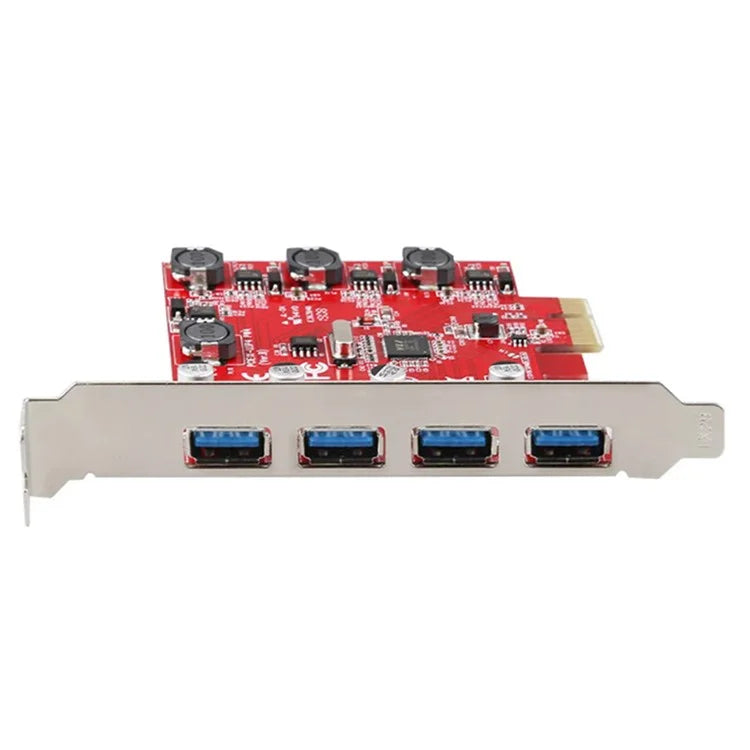 TXB006 PCI-E to 4 X USB 3.0 Adapter Card Desktop Computer Internal PCI Express Expansion Card