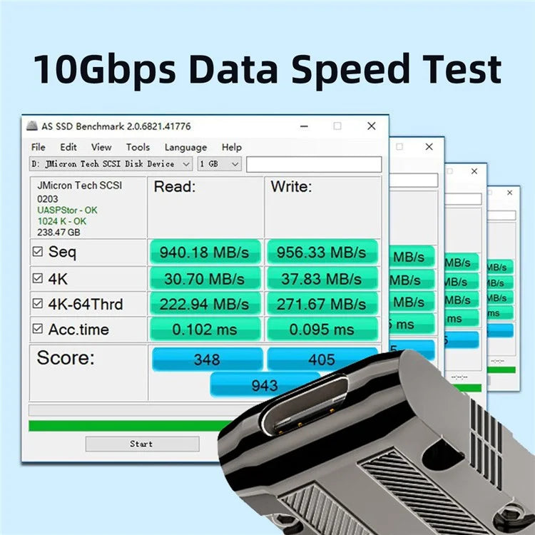 UC-029-TC001 USB 3.1 Type C Female to USB 3.0 Type-A Male 90 Degree Right Angled Flat Type 10Gbps Data 120W Power Adapter