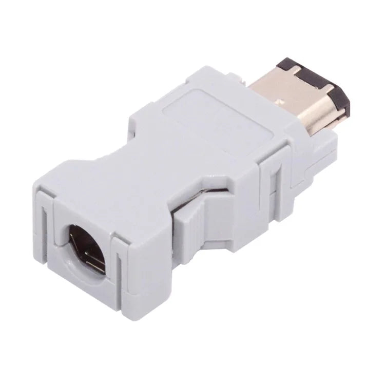 CN-010-MA SM-6P I / O Connector IEEE 1394 6Pin CN3 Plug 55100-0670 Male JZSP-CMP9-1-E Compatible with Yaskawa Panasonic Servo 54280-0609