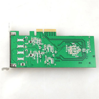 TXB097 For Desktop PC PCI-E to 4-Port USB 3.0 Expansion Card Compatible with Pcie X4 X8 X16