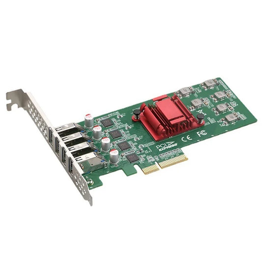 TX1175 4 USB3.0 PCIE X4 Expansion Card 4x5G Desktop Computer Visual Capture Card