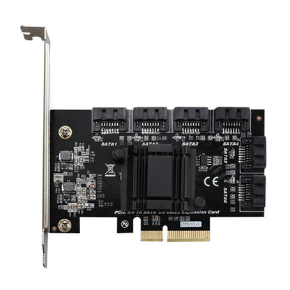 TXB119 PCI-E to 6x SATA3.0 Expansion Card Compatible with MAC / Windows / Linux / Synology