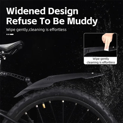 WEST BIKING YP0714026 Bike Mudguard Wheel Protector Bicycles Plastic Mud Fender