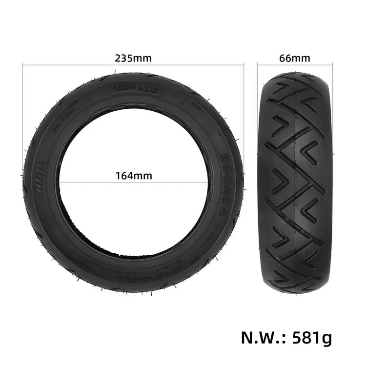 ULIP For Xiaomi Electric Scooter 4 Ultra / 4 Lite Rubber Vacuum Tire with Air Nozzle