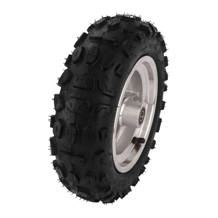 For KUGOO M5 11-inch Anti-slip Front Tire Electric Scooter Aluminum Alloy Hub Rubber Front Wheel