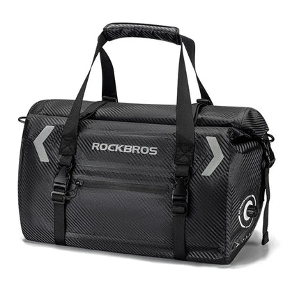 ROCKBROS AS-118 40L Bicycle Rear Rack Waterproof PVC Motorcycle Pannier Cycling Bag