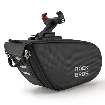 ROCKBROS C54 Bike Saddle Bag Waterproof Bicycle Tail Bag with Waterproof Liner Bag