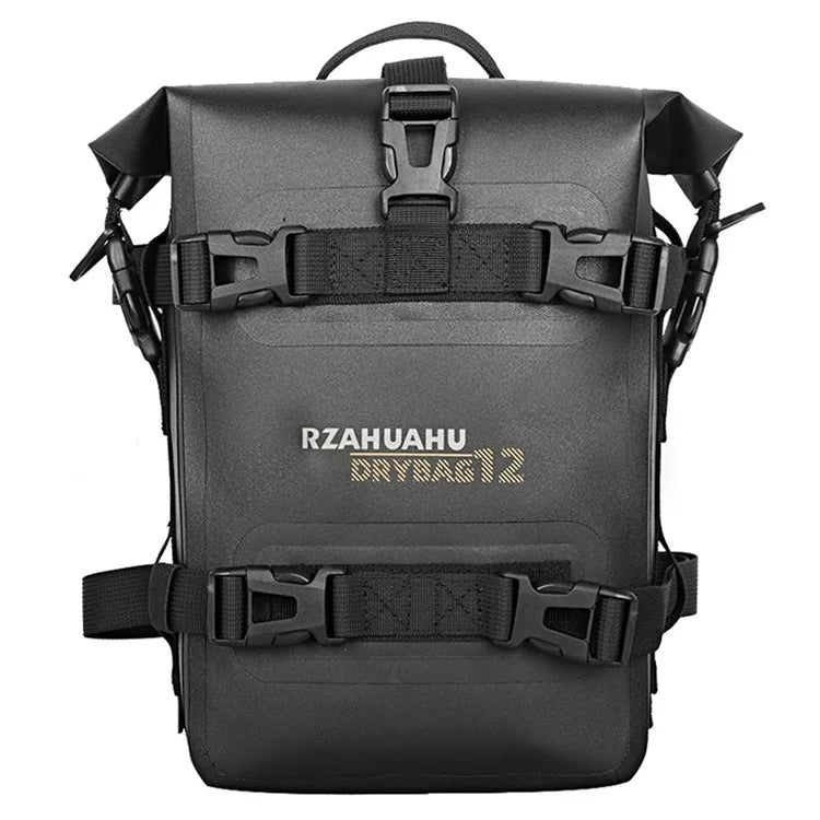 RZAHUAHU 556 Polyester+TPU Motorcycle Crash Bar Frame Bag Motorbike Side Saddle Bag