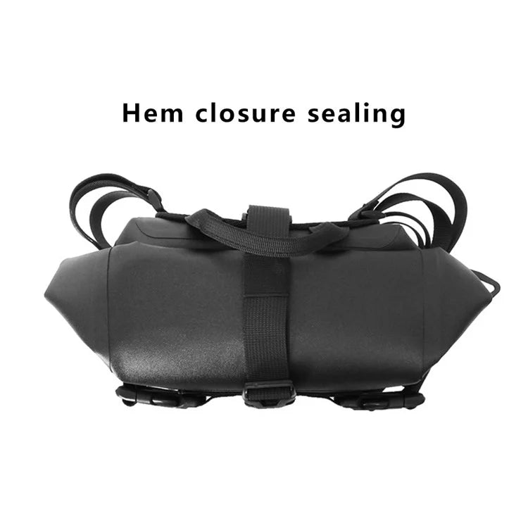 RZAHUAHU 556 Polyester+TPU Motorcycle Crash Bar Frame Bag Motorbike Side Saddle Bag