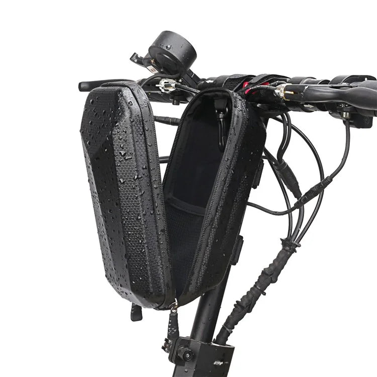 RZAHUAHU YA303X Waterproof Hard Shell EVA Handlebar Bag for Electric Scooter Bicycle