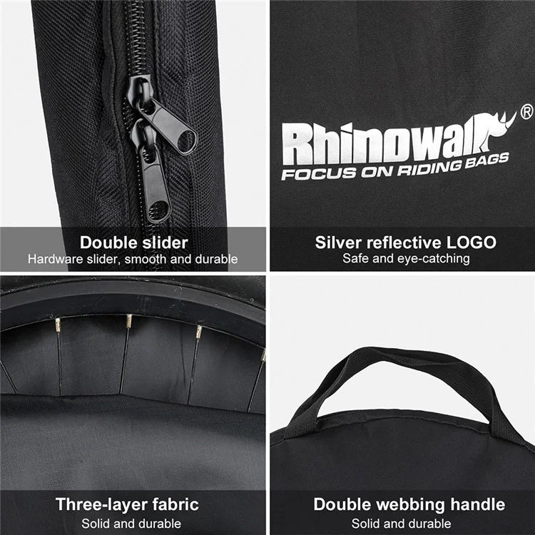 RHINOWALK RM290 Oxford Cloth Bicycle 29-Inch Wheel Tyre Bag Easy to Transport Bike Wheel