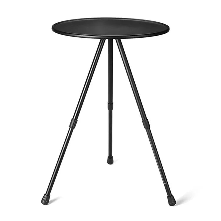 HALIN Portable Camping Table ABS + Aluminum Alloy Outdoor Foldable Desk Round Table