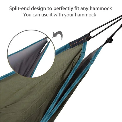 GEERTOP A-SLB001 High Strength Hammock Quilt Sleeping Bed for Camping Backpacking