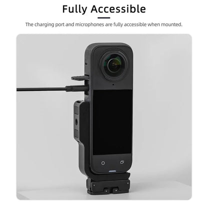 SUNNYLIFE X4-ZJ826 For Insta360 X4 L-Shaped Horizontal and Vertical Shooting Mount Bracket Stand Holder