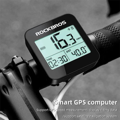 ROCKBROS G1 Cycle Wireless Speedometer GPS Bike Computer IPX6 Waterproof Bicycle Odometer