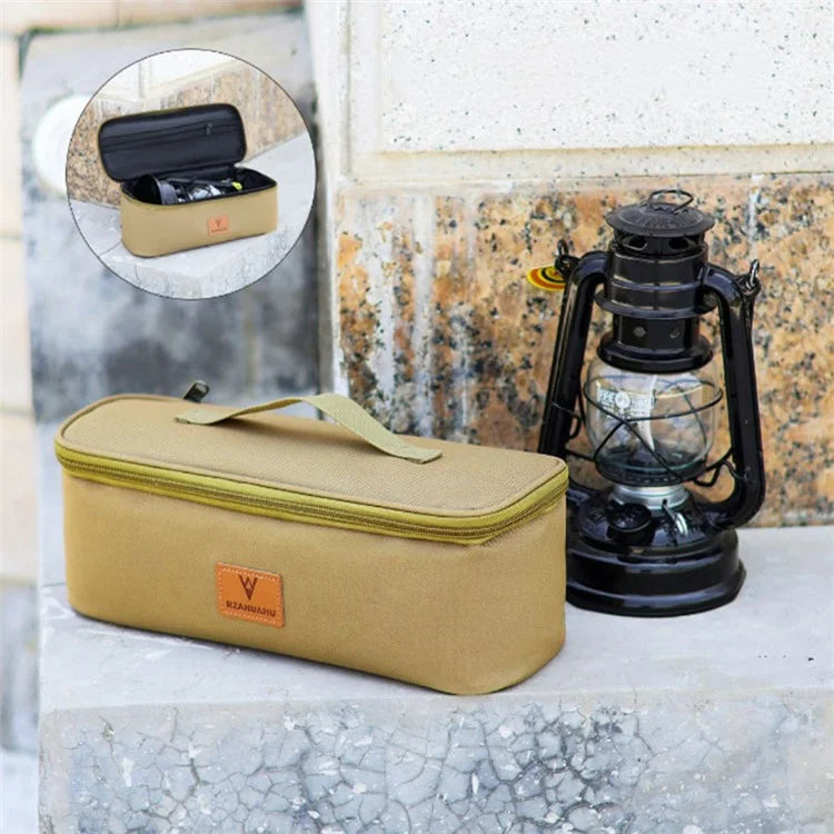 RZAHUAHU YA583 Portable Polyester Camping Tools Storage Bag Flashlight Tableware Tote Bag