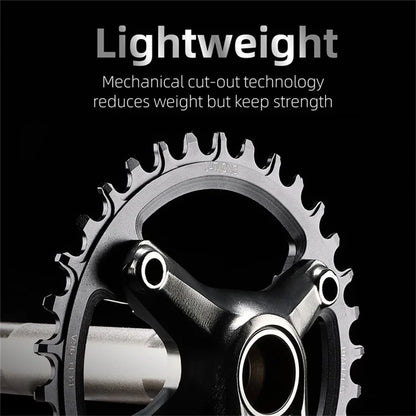 WEST BIKING YP0817011 MTB bike Hollow Integrated Crankset CNC Aluminum Alloy 34T Bike Crankset