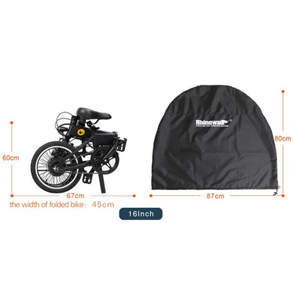 RHINOWALK RF162 Bicycle Folding Carry Bag Pouch for 14-16 inch Bike Transport Bag