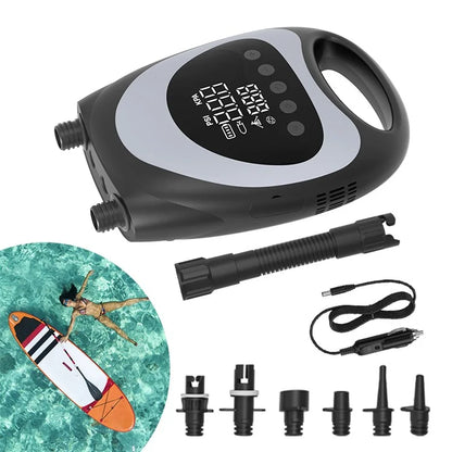 NW03 1-20PSI Air Pump Deflation + Inflation Pump Power Bank Phone Charger for Tent SUP Kayak