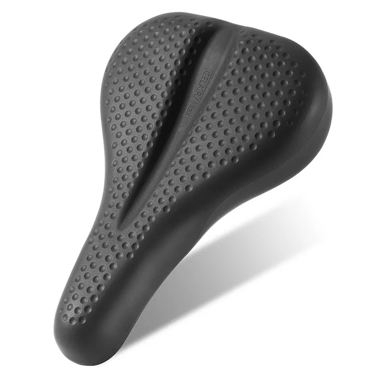 WEST BIKING YP0801206 Fully Waterproof Silicone Bike Saddle Shock Absorption Seat Cushion