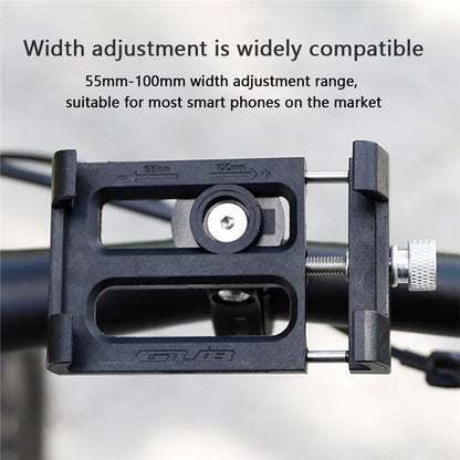 GUB G-84 Aluminum Alloy+Plastic Phone Holder Bike Mount Cycling Bracket