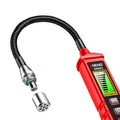 ANENG GN803 Combustible Gas Detector with Indicator Screen, Flexible Hose Methane Tester