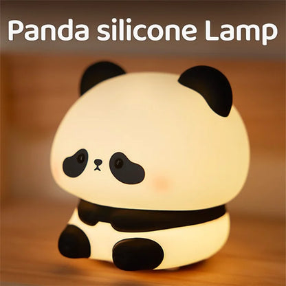 Warm Light Dimmable Cartoon Panda Night Lamp Kids Room Decor (CE, ROHS, FCC, CPC Certification)