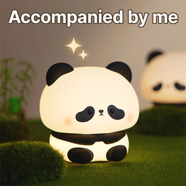 Warm Light Dimmable Cartoon Panda Night Lamp Kids Room Decor (CE, ROHS, FCC, CPC Certification)