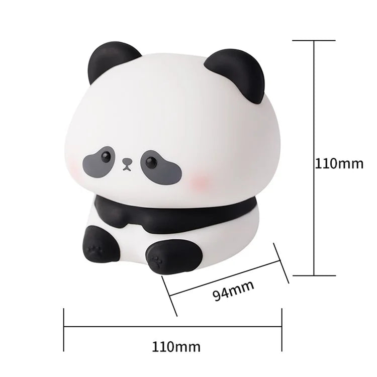 Warm Light Dimmable Cartoon Panda Night Lamp Kids Room Decor (CE, ROHS, FCC, CPC Certification)