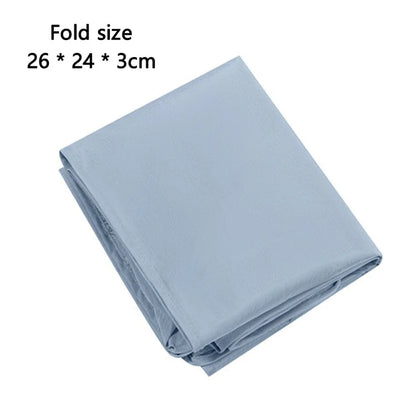 MOHO&HOME MDJ-6185 Bed Bottom Storage Bag Transparent Foldable Oxford Cloth Quilt Clothing Organizing Box