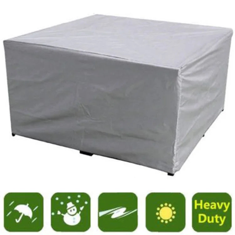 Anti-UV Oxford Cloth Cover 213x132x74CM Waterproof Patio Table Chair Protector