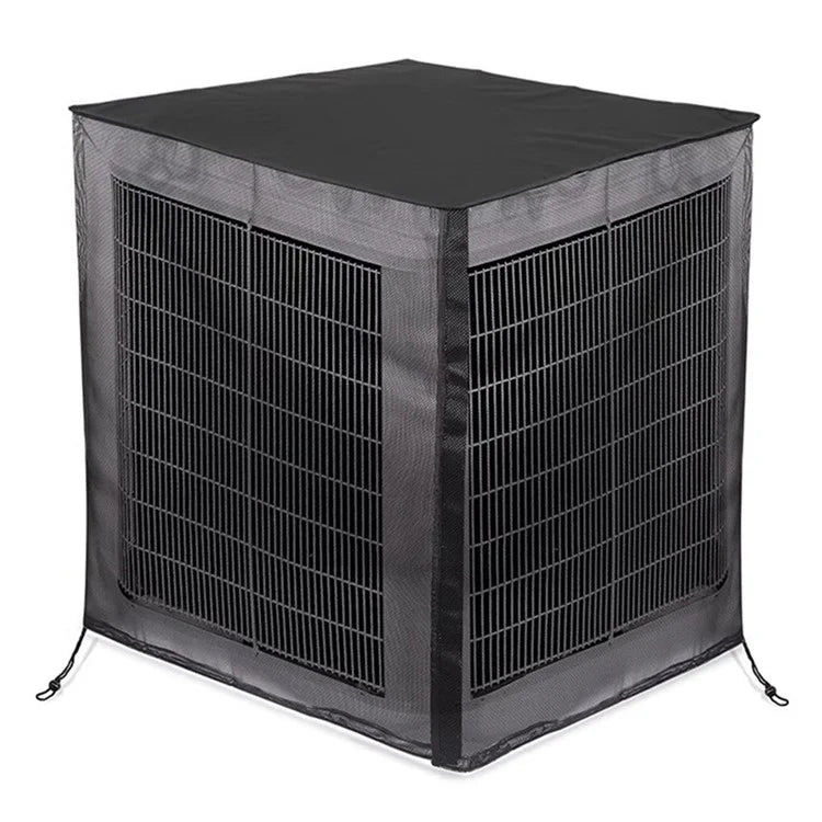 KG0268 Air Conditioner Cover Full Mesh with Detachable Waterproof Top Size L