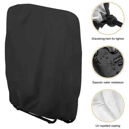 94x34x96cm Outdoors Folding Chair Cover Oxford Cloth Waterproof Patio Furniture Dust Cover