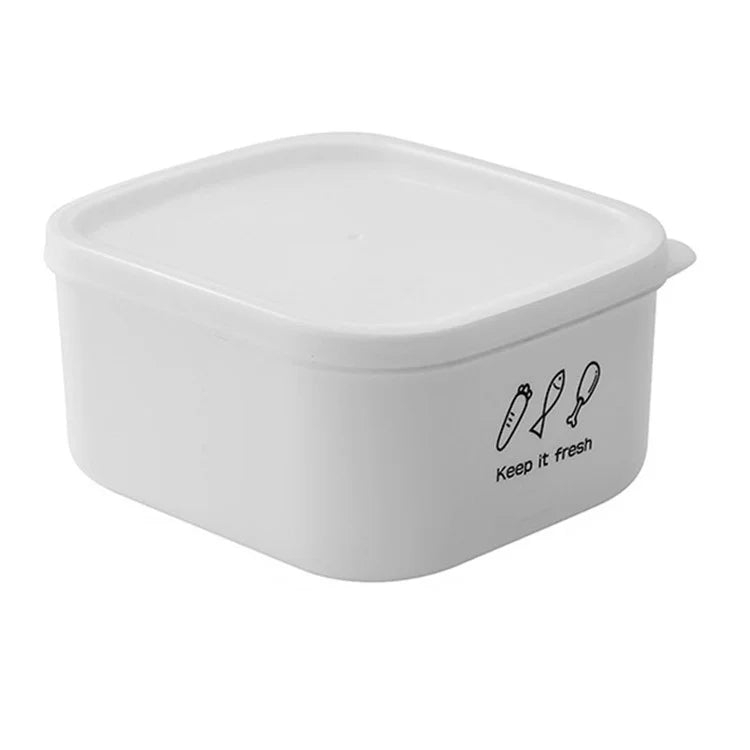 700ML PP+PE Refrigerator Organizer Bin Food Storage Container (BPA-Free, No FDA)